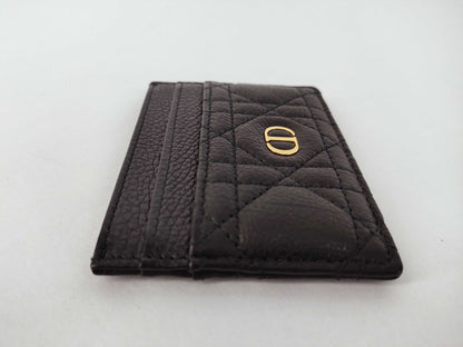 Dior Dior S5130UWHC Caro Frisia Card Holder Black Card Case, Pass Case, Business Card Holder