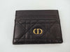 Dior Dior S5130UWHC Caro Frisia Card Holder Black Card Case, Pass Case, Business Card Holder