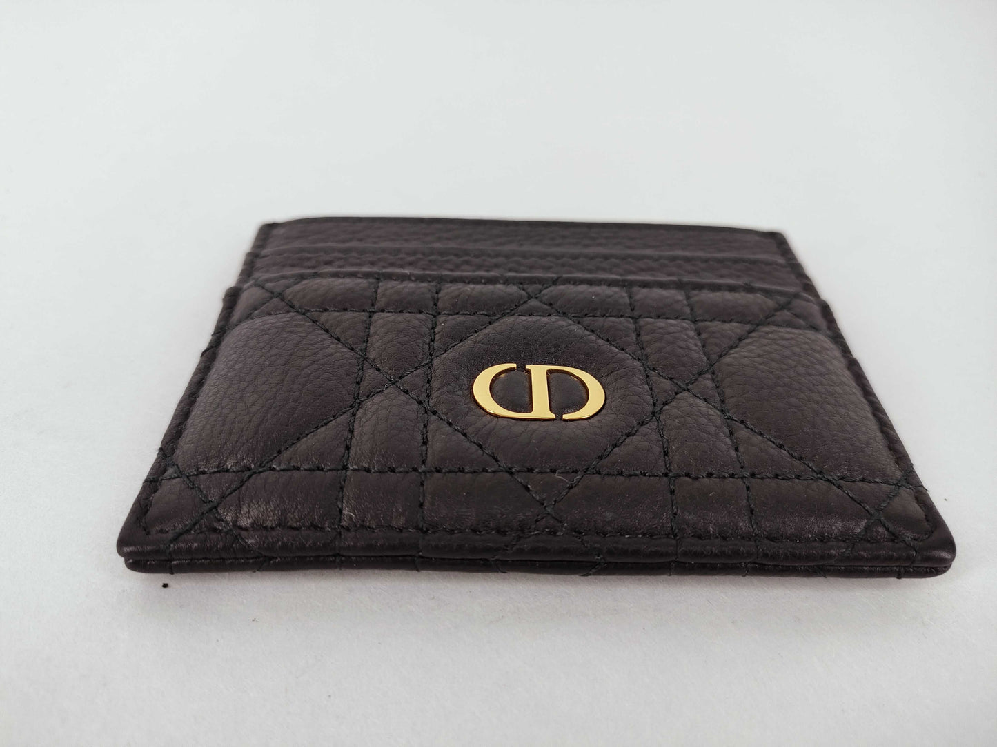 Dior Dior S5130UWHC Caro Frisia Card Holder Black Card Case, Pass Case, Business Card Holder