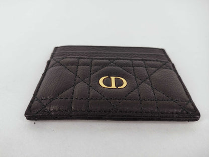 Dior Dior S5130UWHC Caro Frisia Card Holder Black Card Case, Pass Case, Business Card Holder