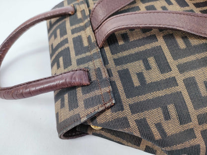 FENDI Zucca Pattern Fendi Backpack Zucca Pattern Rucksack