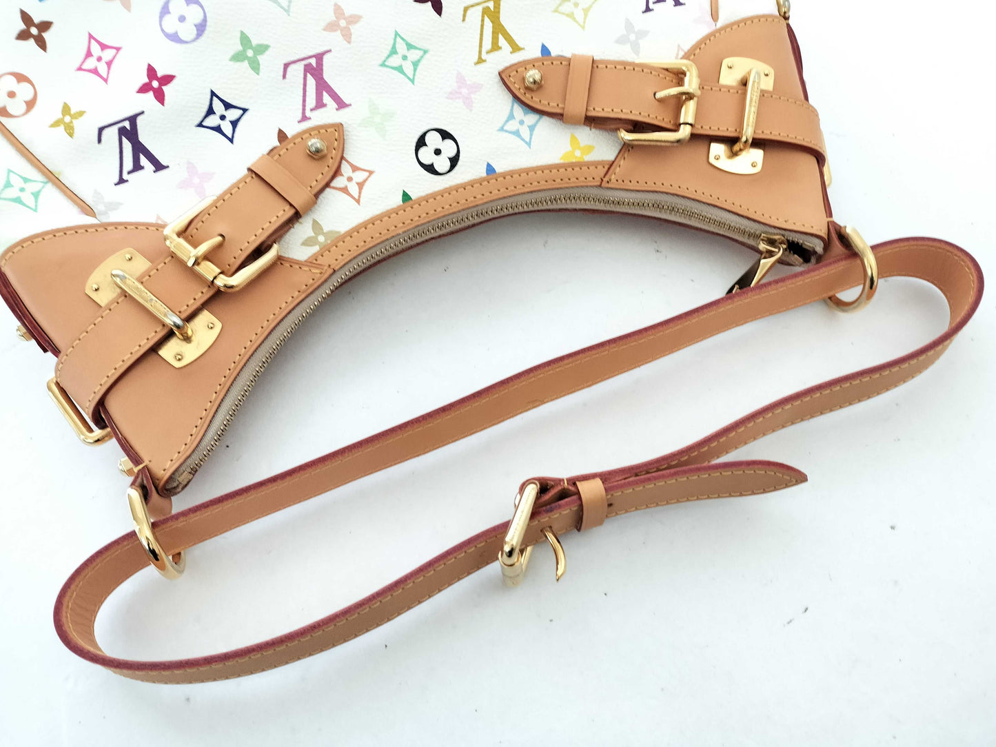 LOUIS VUITTON Monogram Multicolor Louis Vuitton Multicolor Greta M40195 Bag Shoulder Bag