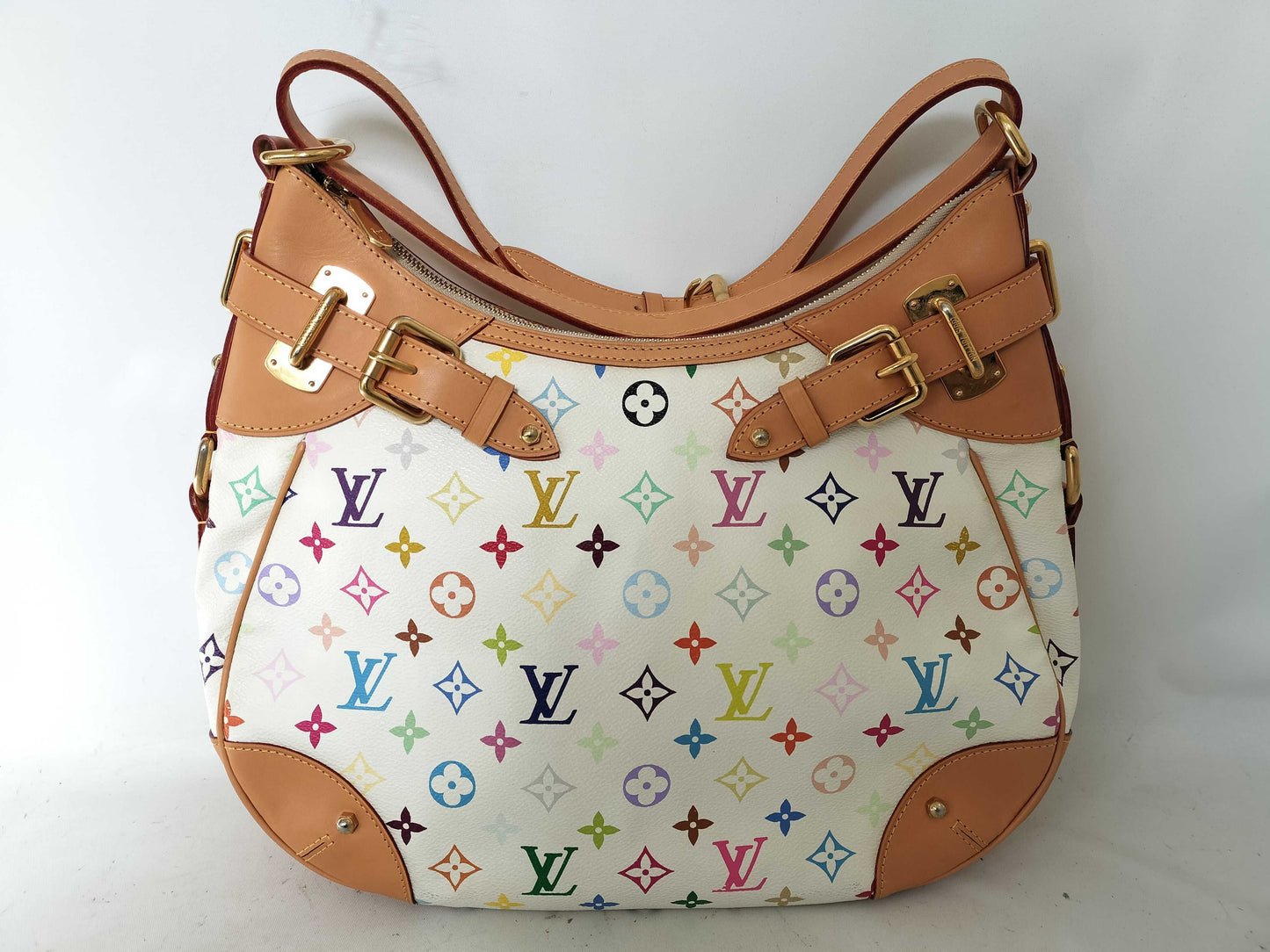 LOUIS VUITTON Monogram Multicolor Louis Vuitton Multicolor Greta M40195 Bag Shoulder Bag