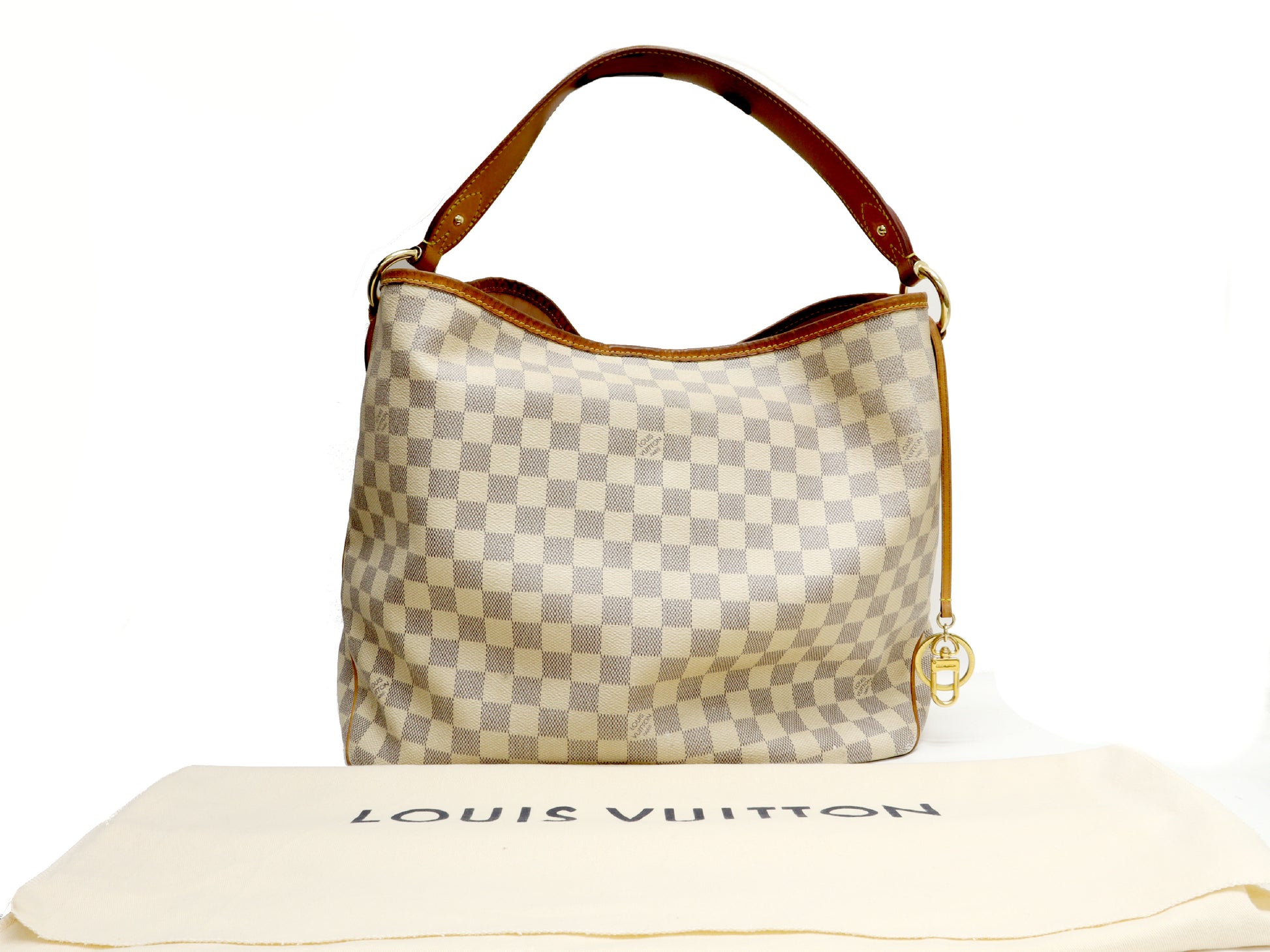 LOUIS VUITTON LOUIS VUITTON Vuitton Damier Azure Delightful MM RI3187 Shoulder Bag Shoulder Bag