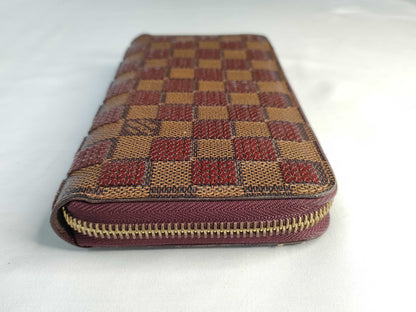 LOUIS VUITTON Damier Vuitton Zippy Wallet Damier Piet Sequin N63174 CA1183 Wallet