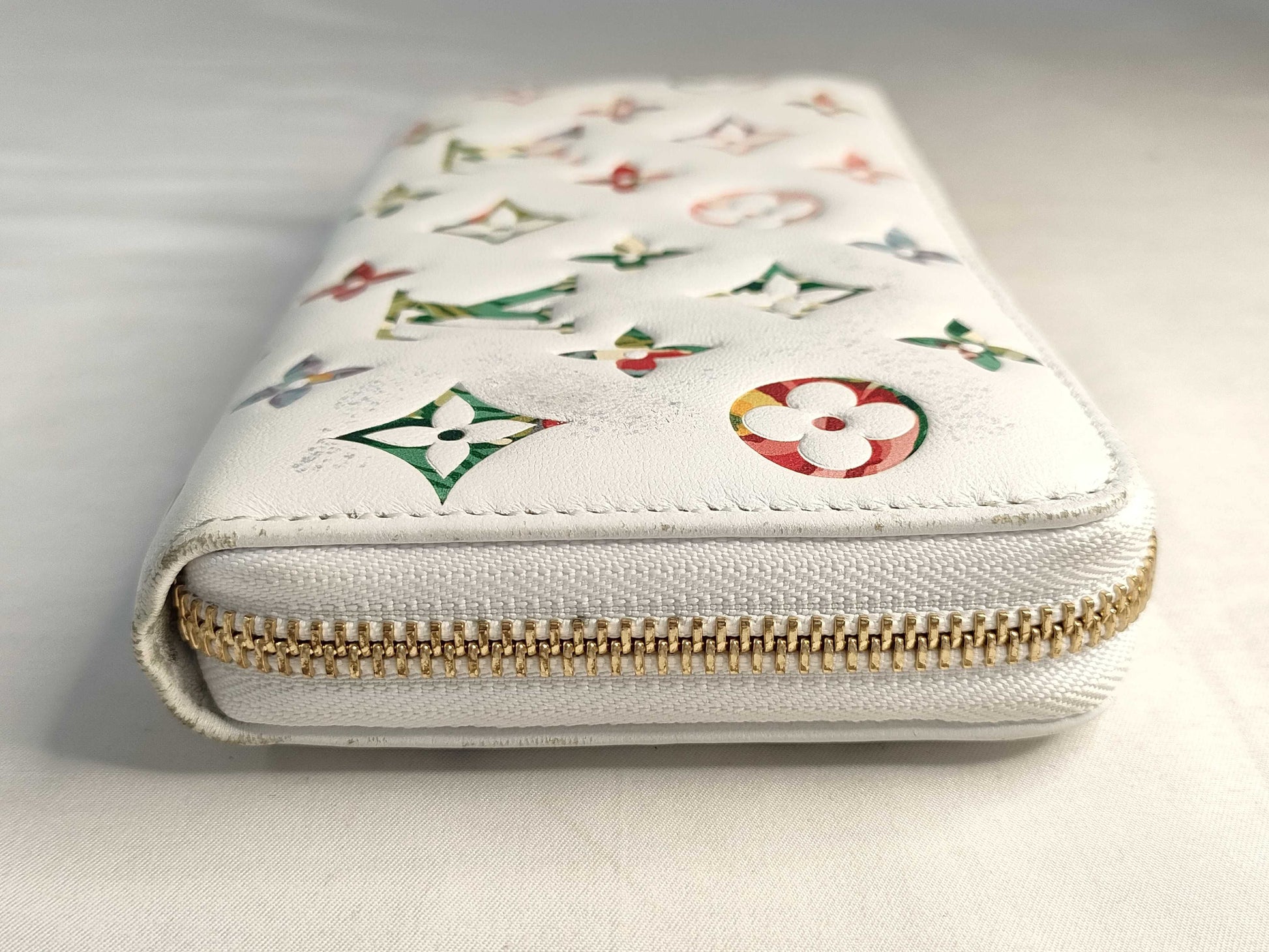 LOUIS VUITTON Vuitton Zippy Wallet Floral LV Garden M81694 RFID Wallet