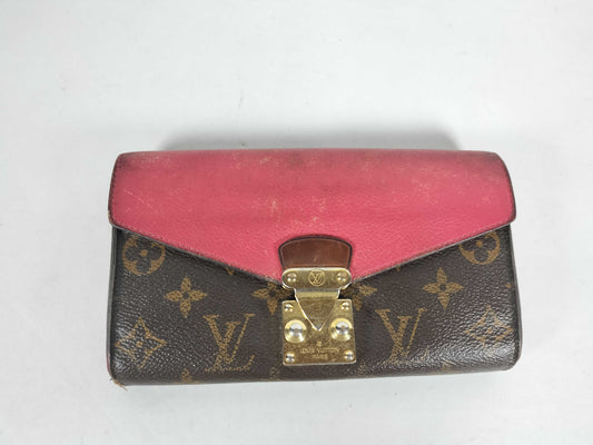LOUIS VUITTON Monogram Vuitton Pallas Monogram M58414 SN4184 Wallet