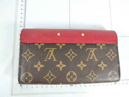 LOUIS VUITTON Monogram Vuitton Pallas Monogram M58414 SN2147 Wallet
