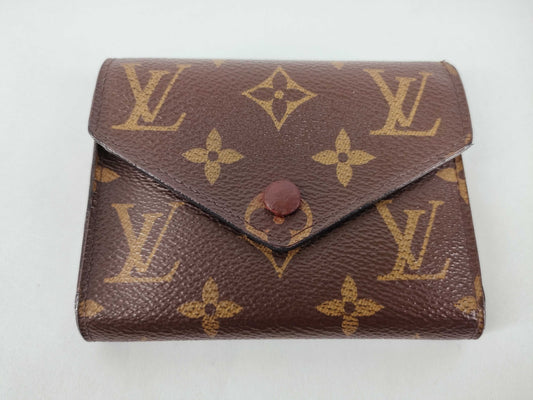 LOUIS VUITTON Monogram Vuitton Victorine Fuchsia M14120 NZ2189 Wallet
