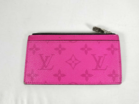 LOUIS VUITTON Vuitton Coin Card Holder Taigarama M21256 RFID Card Case, Pass Case, Business Card Holder
