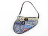 Dior Dior Christian Dior Denim Print Saddle Handbag Handbag