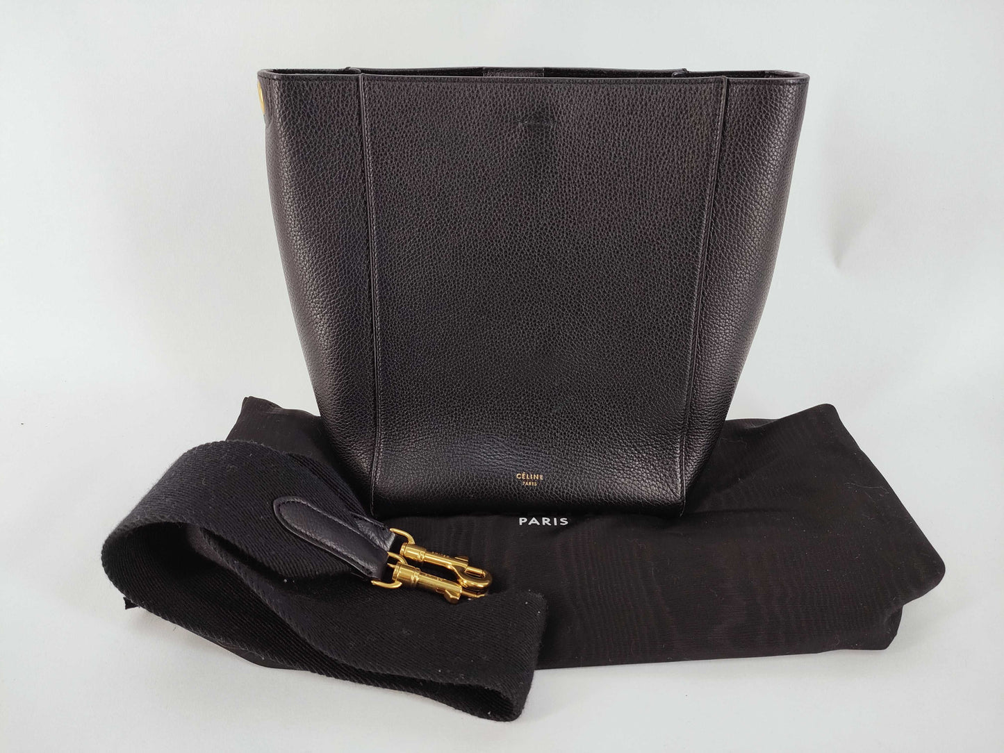 CELINE CELINE サングルブラック ショルダーバッグ ショルダーバッグ