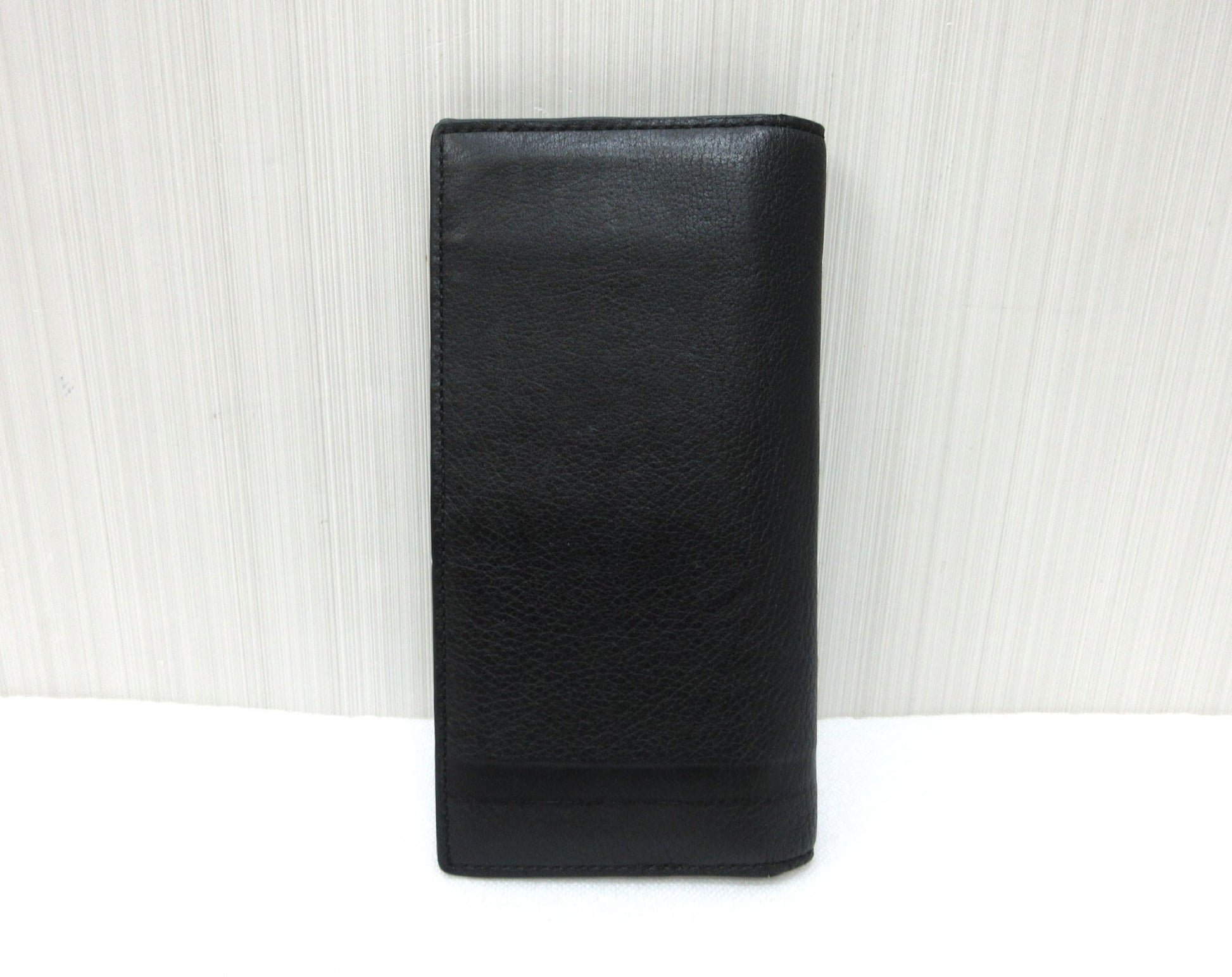 COACH Leather Bi-Fold Long Wallet Wallet