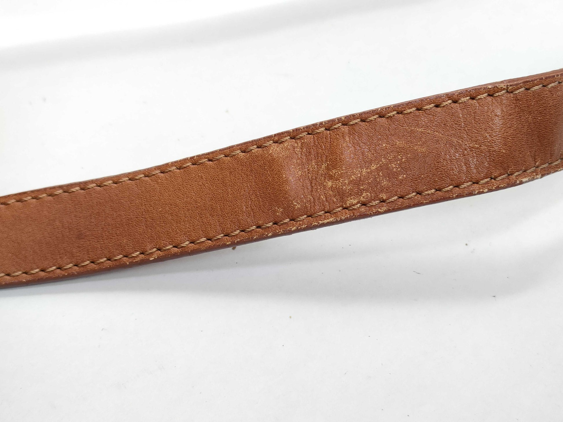 CELINE Celine Shoulder Bag Leather Old Brown Shoulder Bag