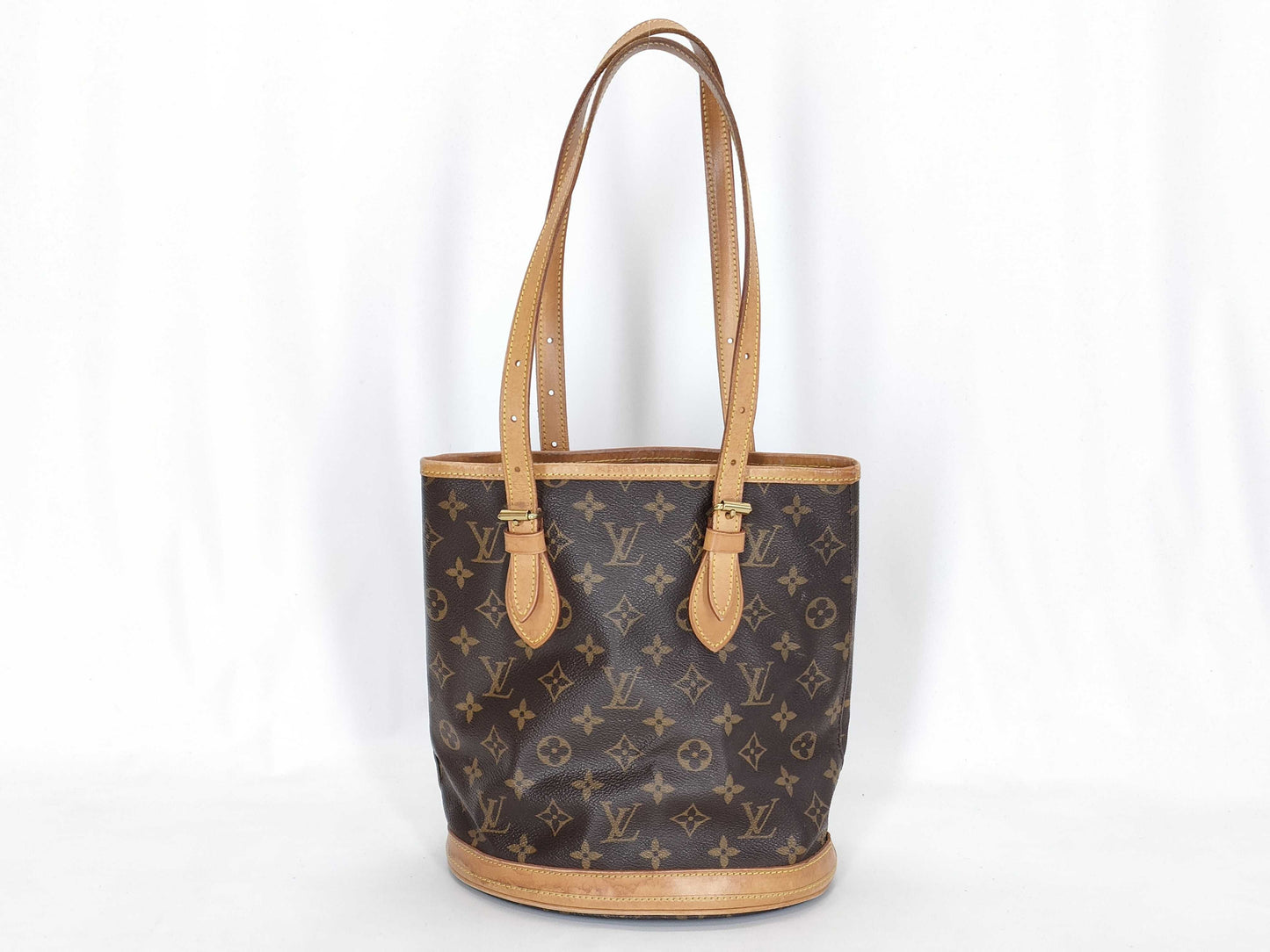 LOUIS VUITTON Monogram Vuitton Bucket PM M42238 Monogram Tote Bag Tote Bag