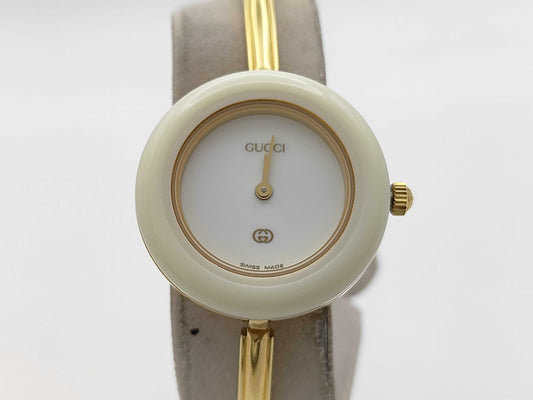 GUCCI Changebezel 1100-L 0381345 Quartz Women's Watch