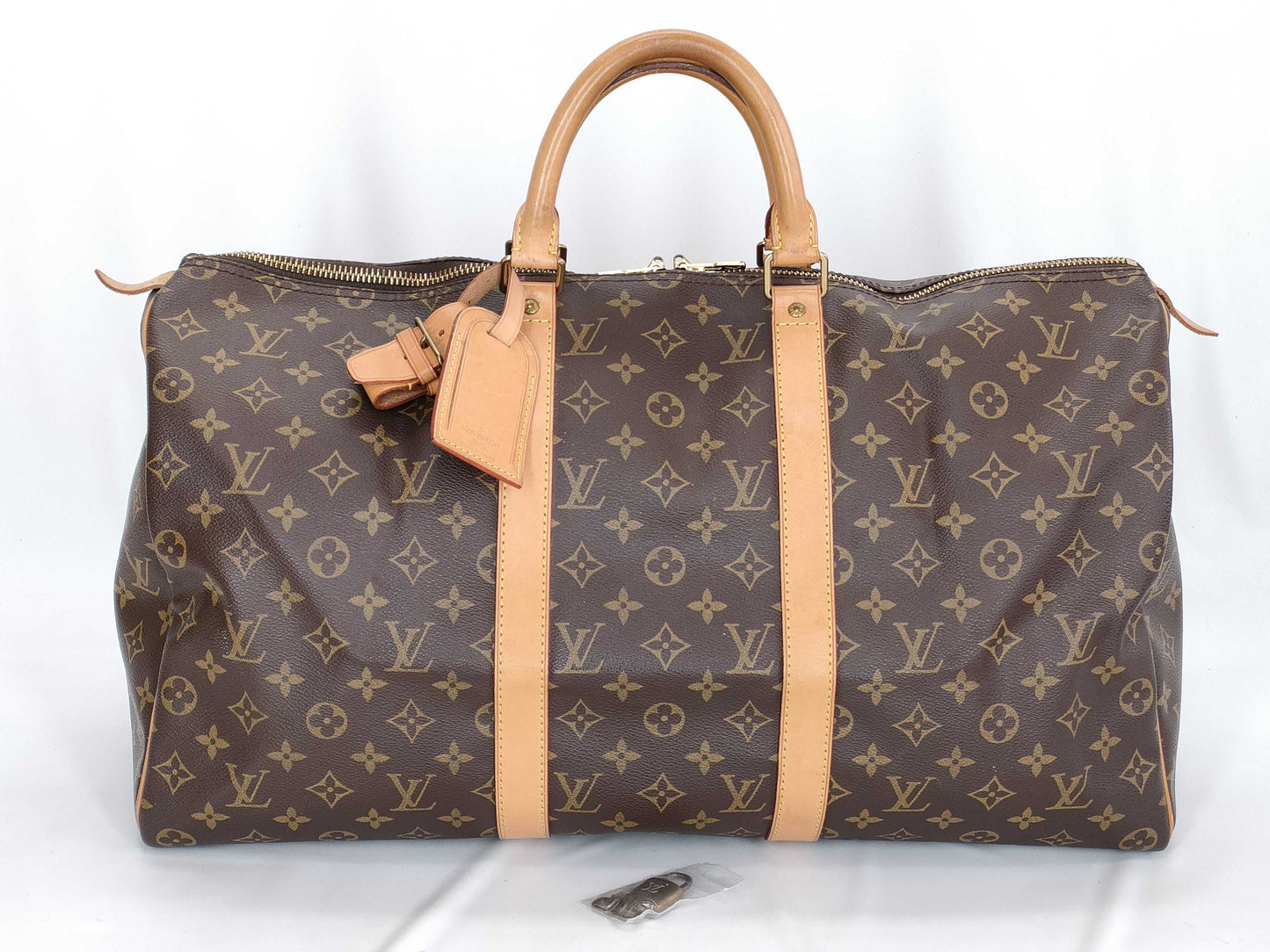 LOUIS VUITTON Monogram Vuitton Keypol 50 M41426 Monogram Boston Bag Boston Bag