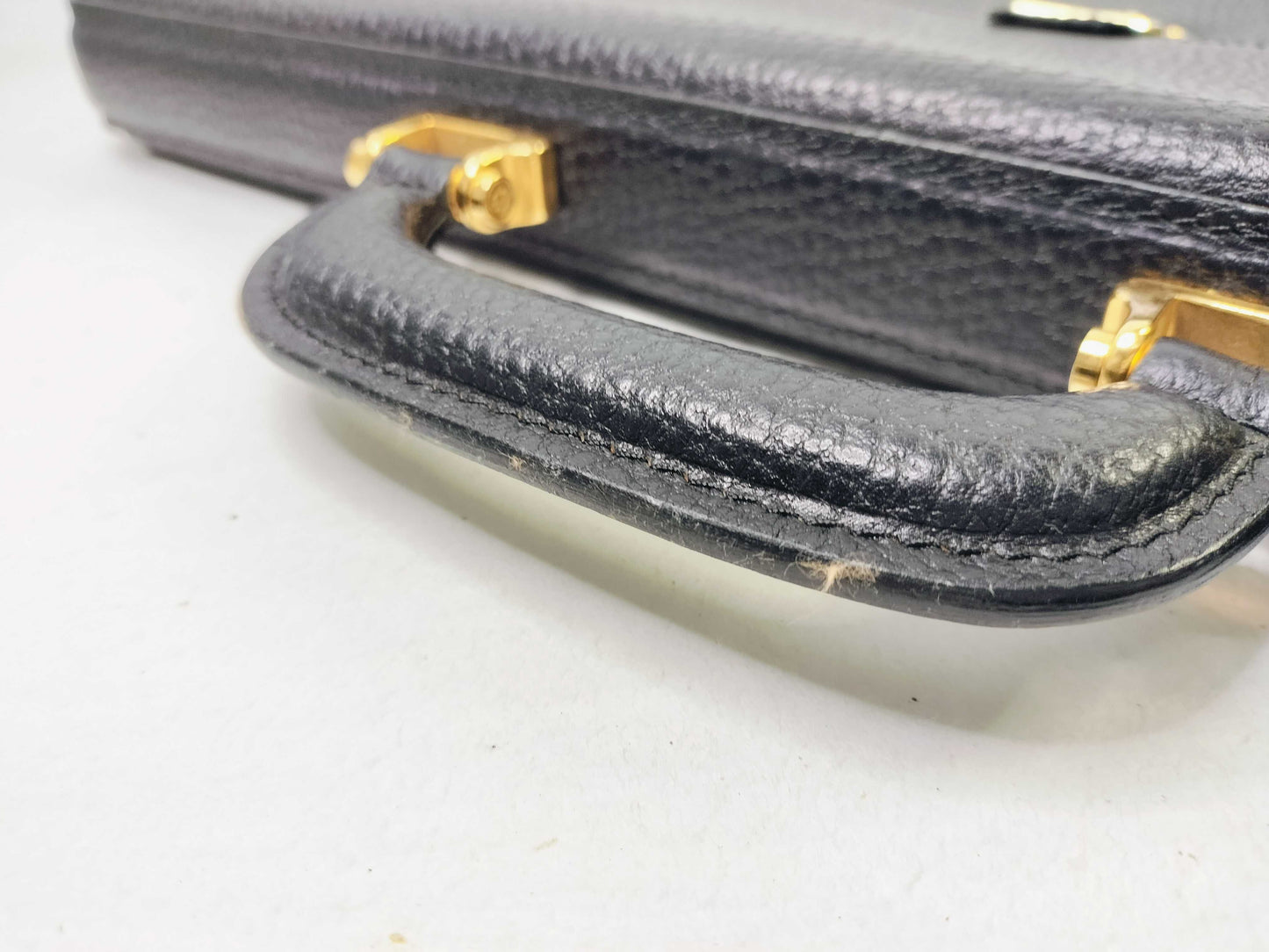 LOEWE Business Bag Leather Black Business Bag