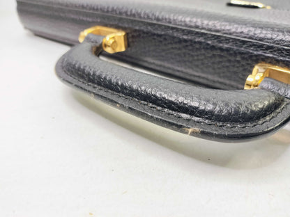 LOEWE Business Bag Leather Black Business Bag