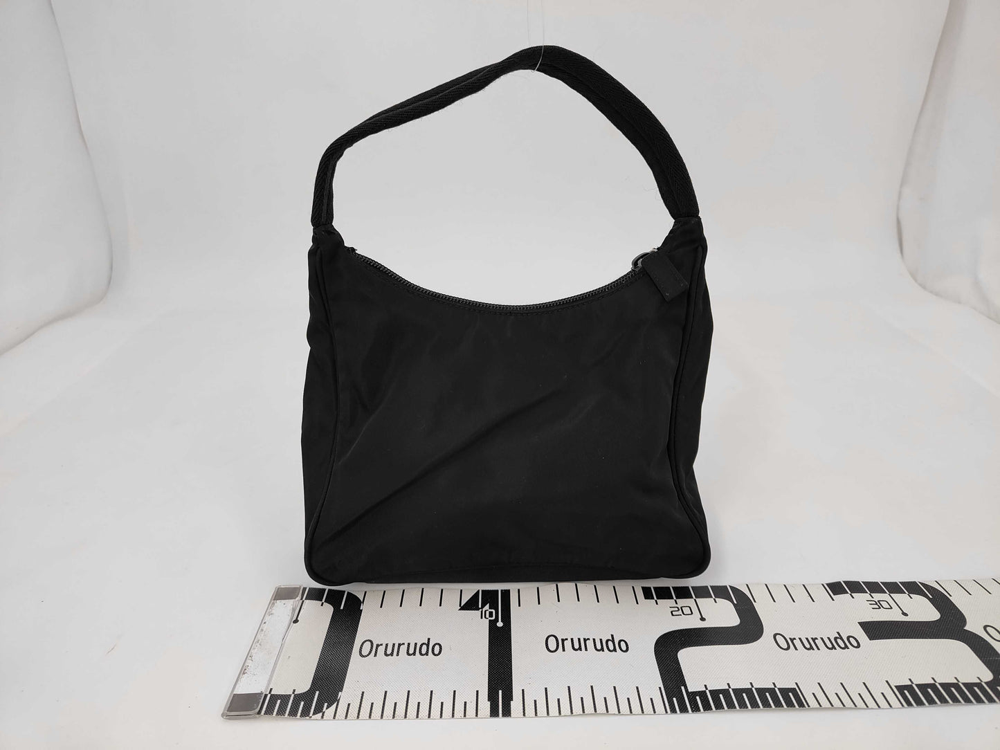 PRADA Nylon One Shoulder Bag Tote Bag Black Handbag