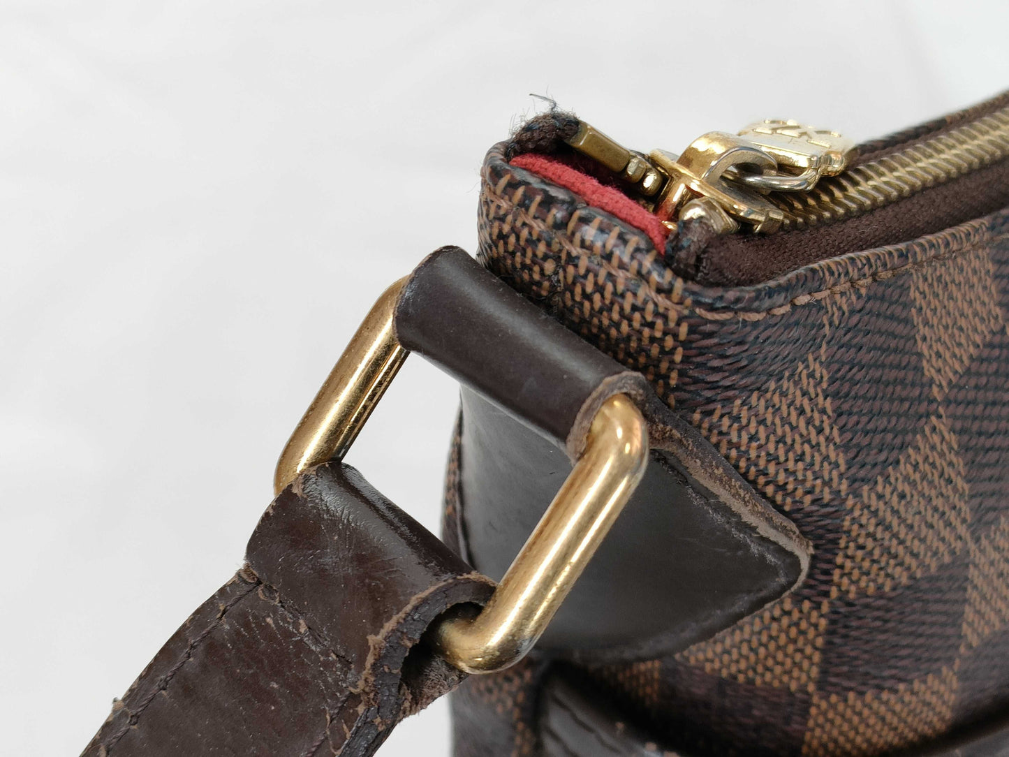 LOUIS VUITTON Damier Vuitton Damier Plumesberg PM N42251 Shoulder Bag Shoulder Bag