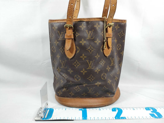 LOUIS VUITTON Monogram Vuitton Monogram Bucket PM M42238 Tote Bag Tote Bag