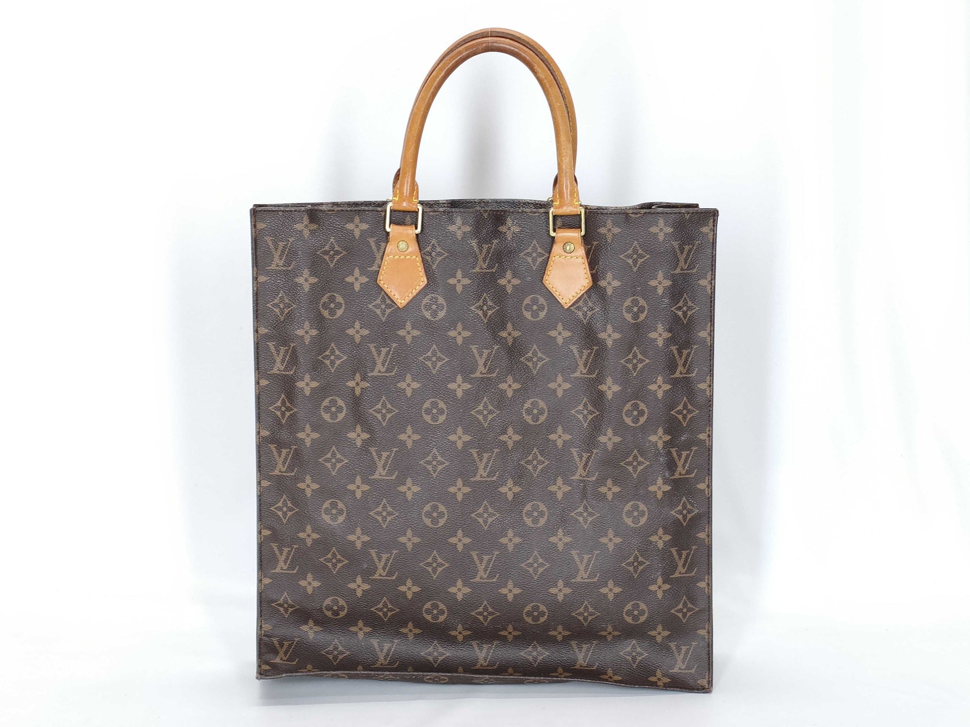 LOUIS VUITTON Monogram Vuitton Monogram Sack Plastic M51140 Tote Bag Tote Bag