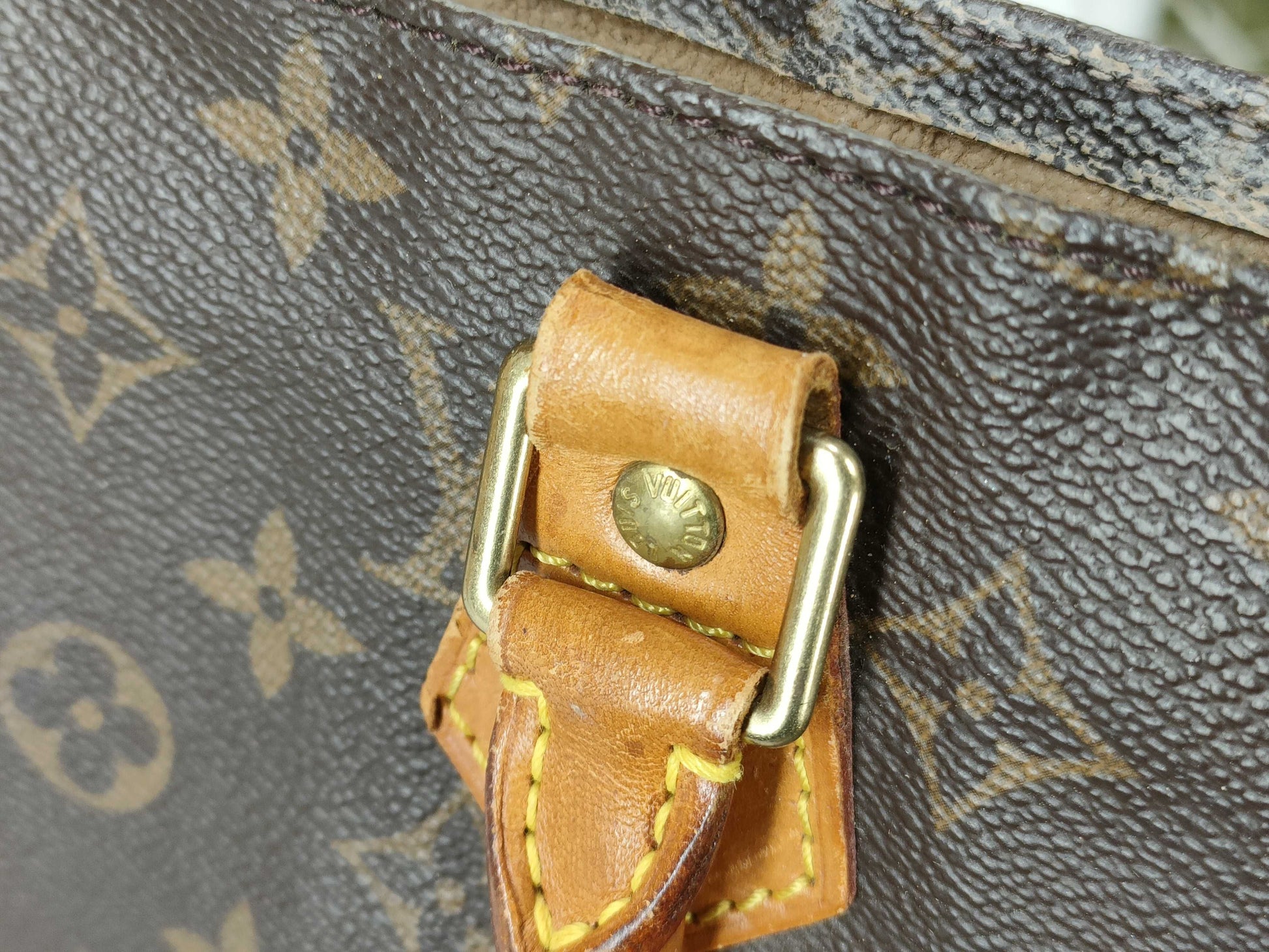 LOUIS VUITTON Monogram Vuitton Monogram Sack Plastic M51140 Tote Bag Tote Bag