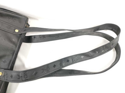 MCM MCM Visetos Tote Bag Black Tote Bag