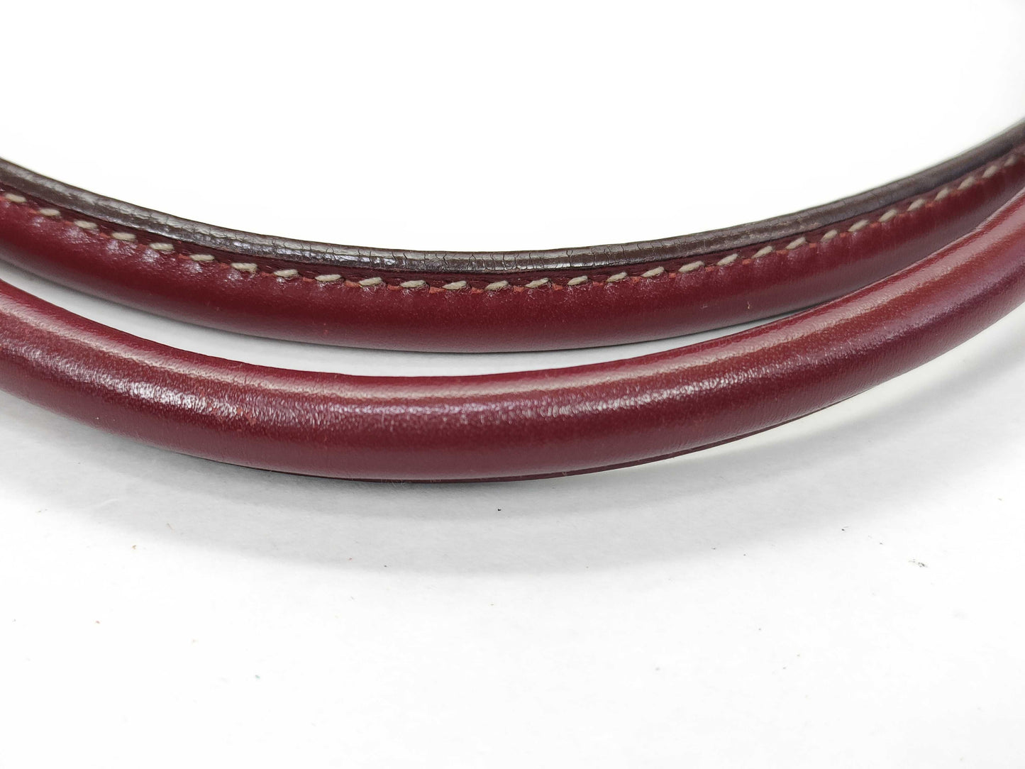 PRADA Nylon Prada Nylon Leather Bag Red Handbag