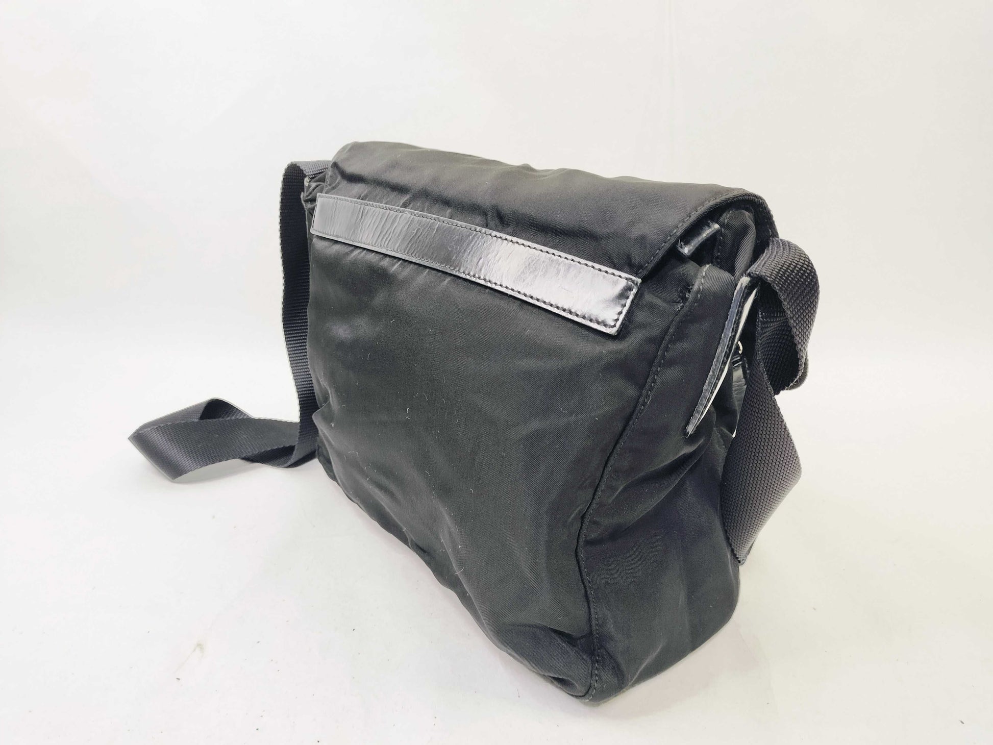 PRADA Nylon Prada Nylon Shoulder Bag Black Shoulder Bag