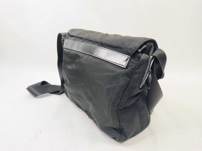 PRADA Nylon Prada Nylon Shoulder Bag Black Shoulder Bag