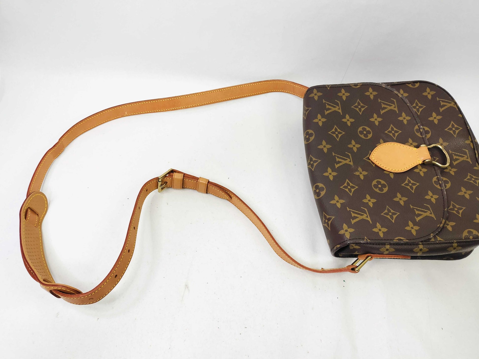 LOUIS VUITTON Monogram Vuitton Saint-Cloud GM M51242 Monogram Shoulder Bag Shoulder Bag