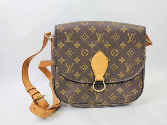 LOUIS VUITTON Monogram Vuitton Saint-Cloud GM M51242 Monogram Shoulder Bag Shoulder Bag