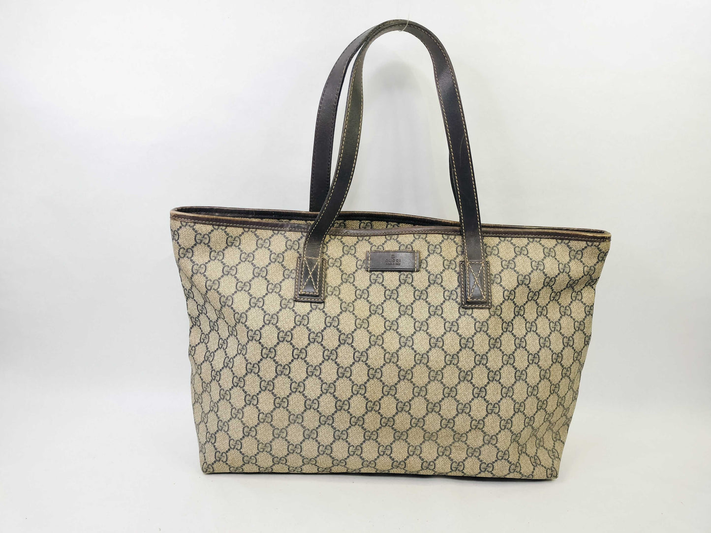 GUCCI GG Supreme Gucci GG Canvas Tote Bag 002123 Tote Bag