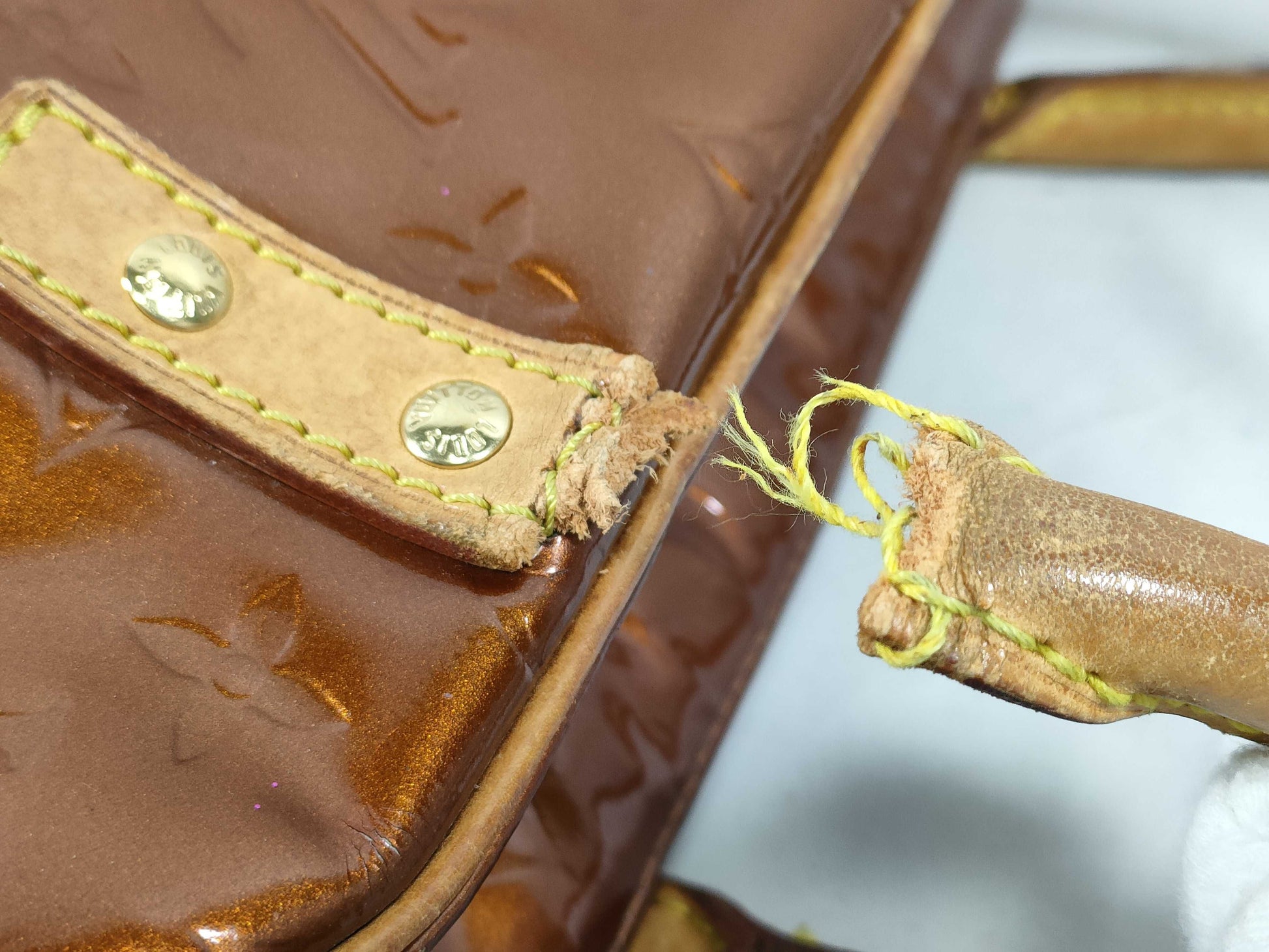 LOUIS VUITTON Verni Vuitton Verni Tompkin Square M91103 Handbag