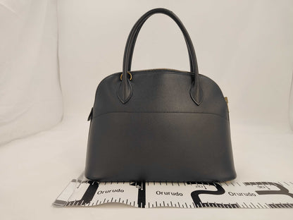 HERMES Bolide 27 Z Engraved Epson Hand Handbag