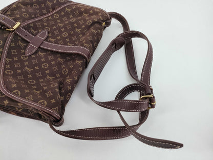 LOUIS VUITTON Monogram Vuitton Monogram Mini Run Saumur 30 M95227 MB1026 Shoulder Bag