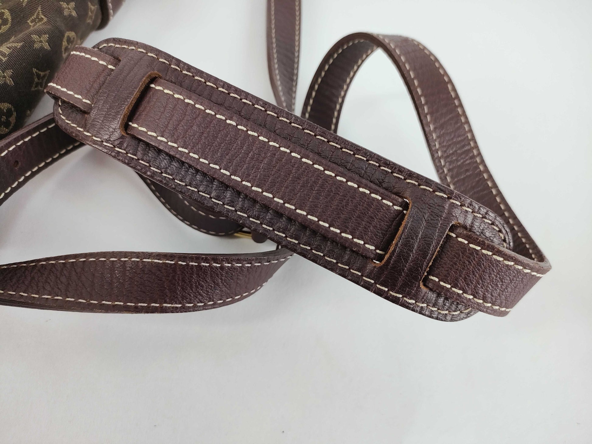 LOUIS VUITTON Monogram Vuitton Monogram Mini Run Saumur 30 M95227 MB1026 Shoulder Bag