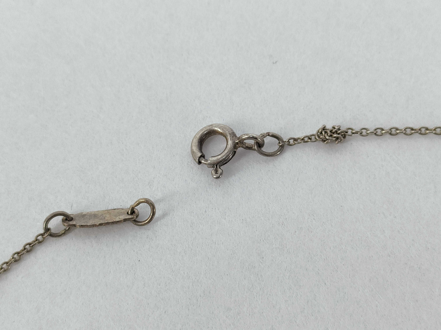 Tiffany&Co. Bean Tiffany Bean Necklace SV925 8.1g Necklace