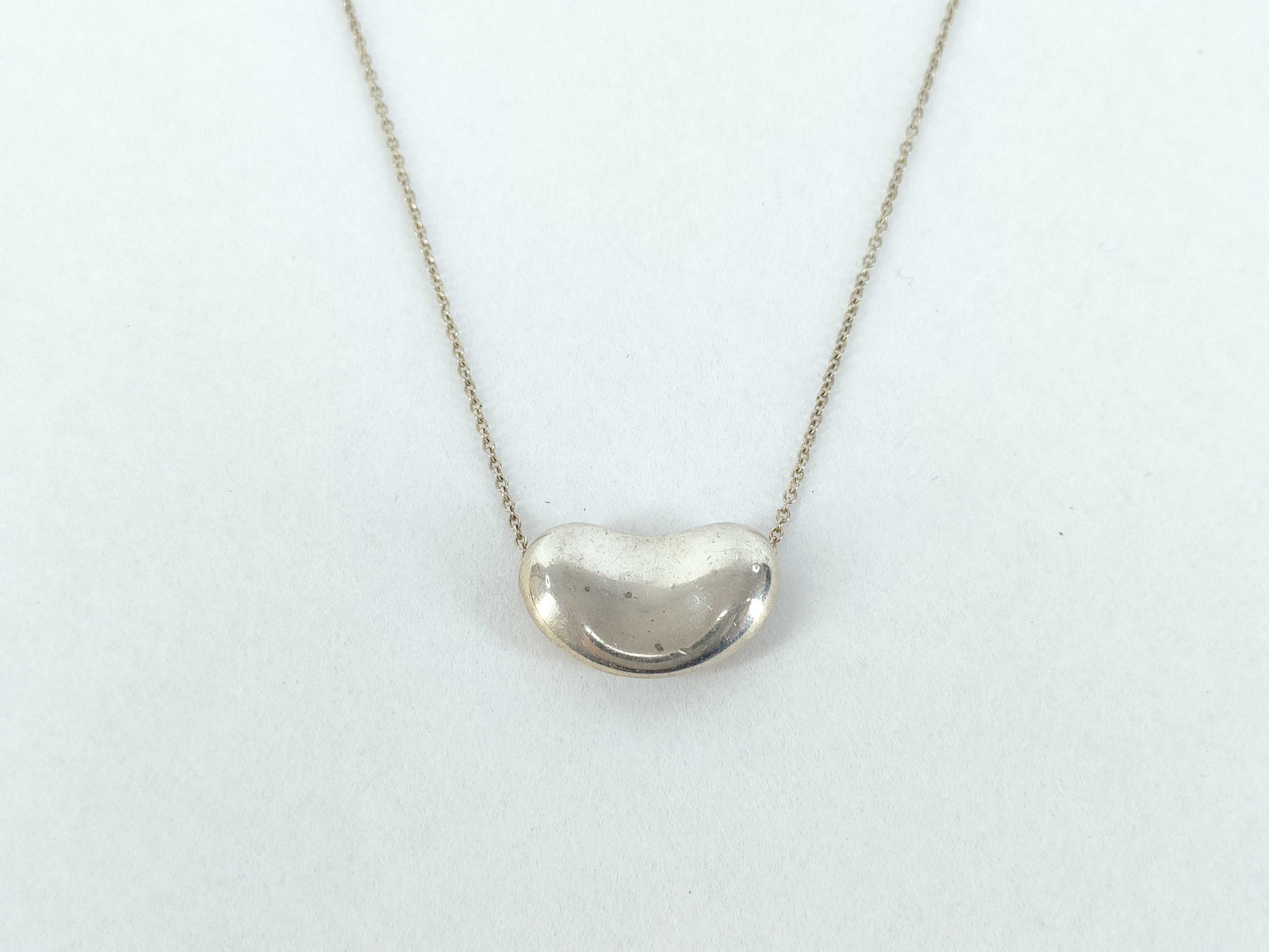 Tiffany&Co. Bean Tiffany Bean Necklace SV925 8.1g Necklace