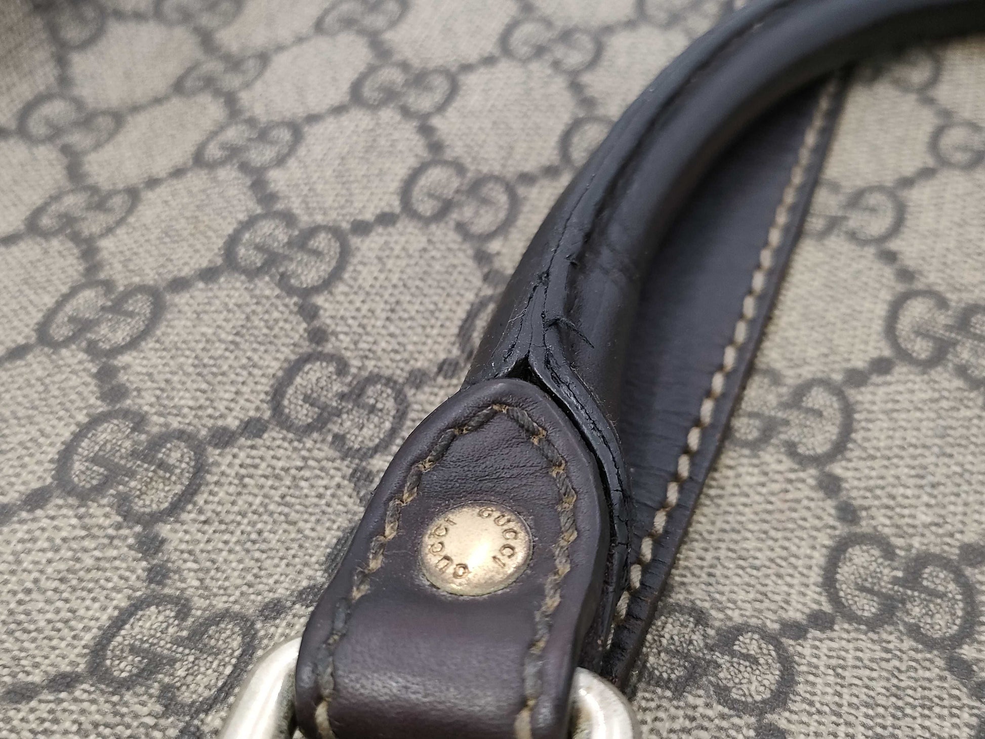 GUCCI GG Supreme 201480 Business Bag