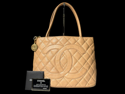 CHANEL Reissue Tote Bag Caviar Skin Matelasse Tote Bag Coco Mark Tote Bag