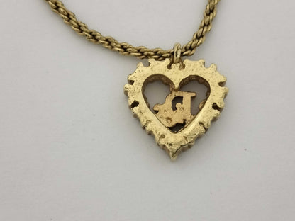 Dior Heart Necklace