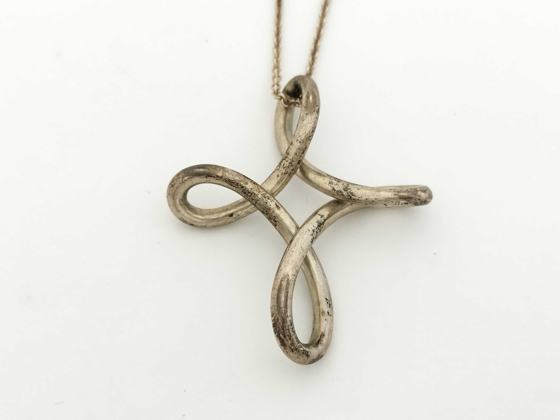 Tiffany & Co. Tiffany Open Cross Necklace