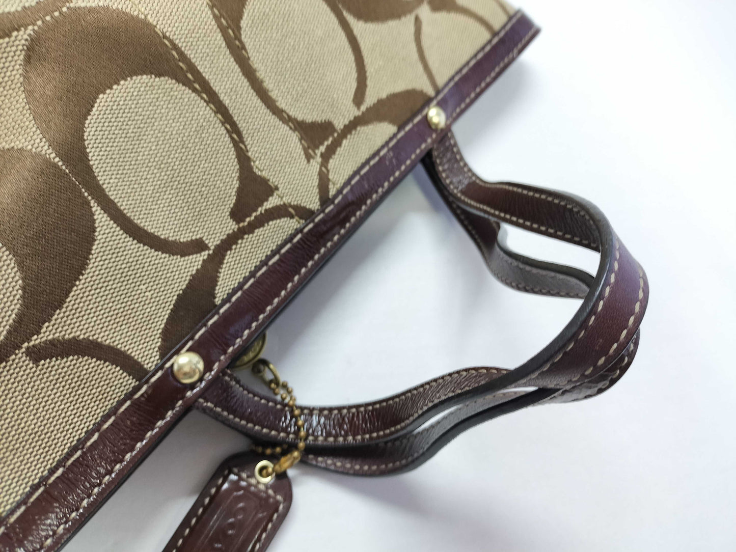 COACH Signature Coach Bag Handbag