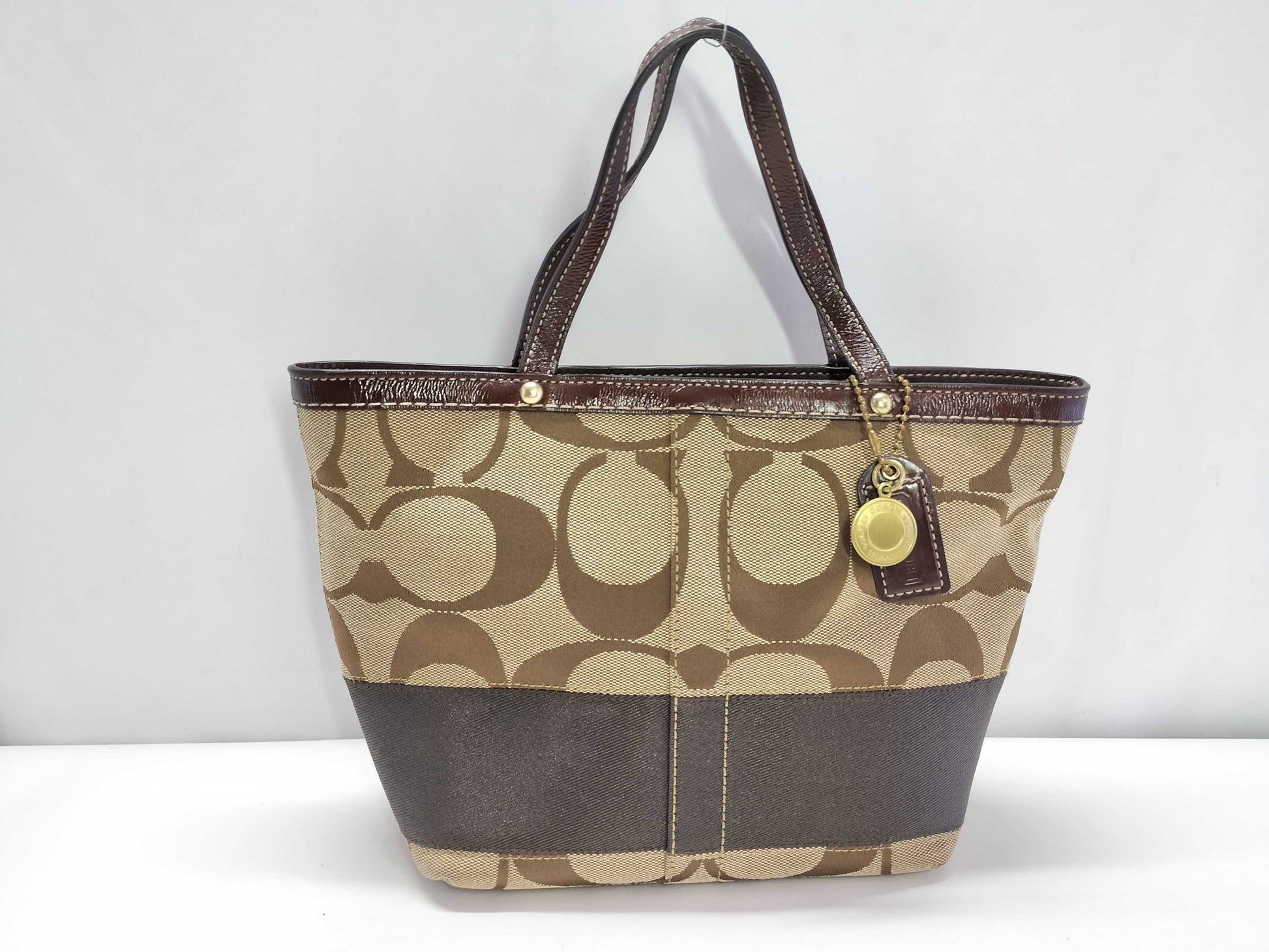 COACH Signature Coach Bag Handbag