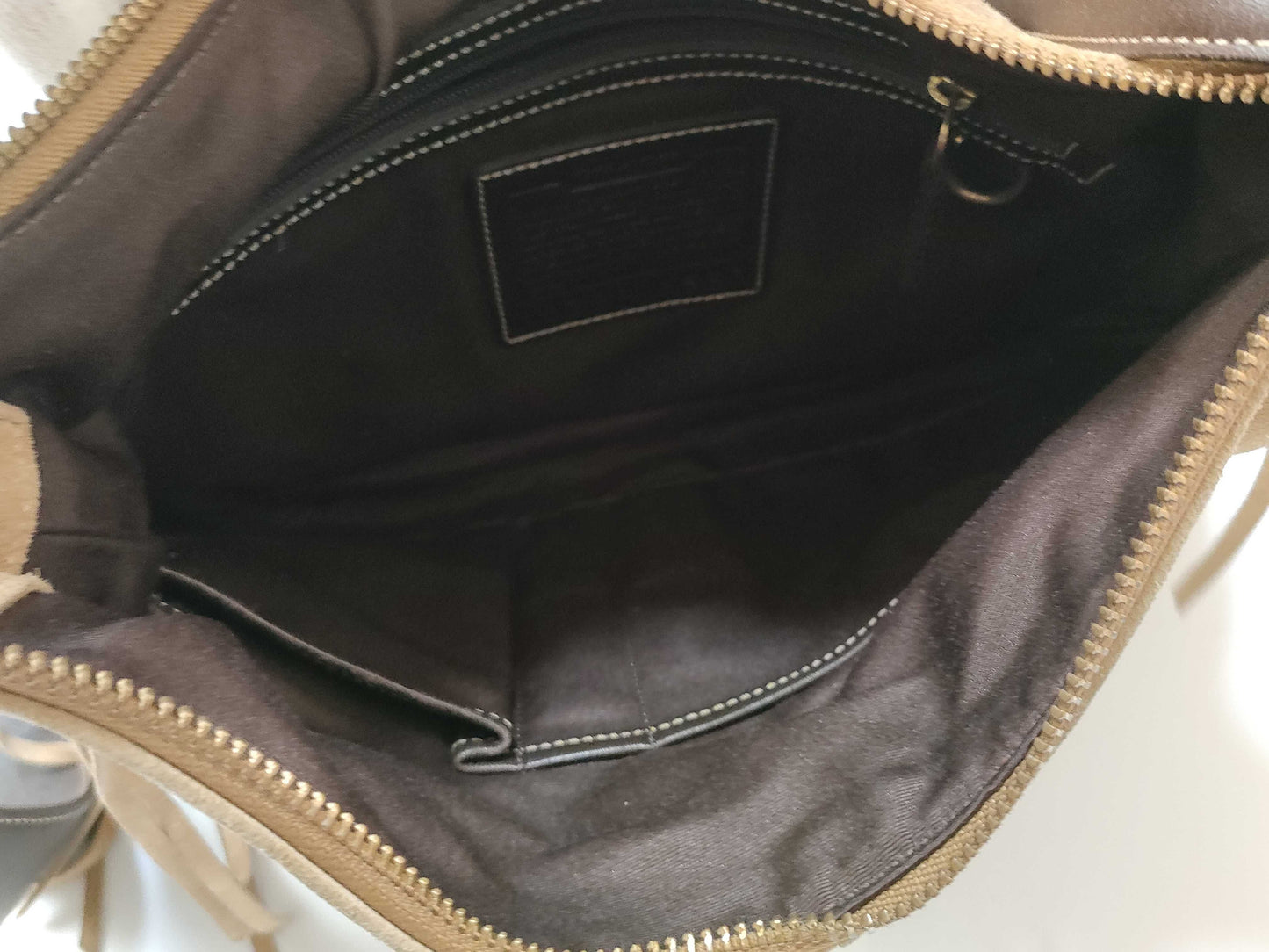 COACH Suede Bag 2-Piece Bag