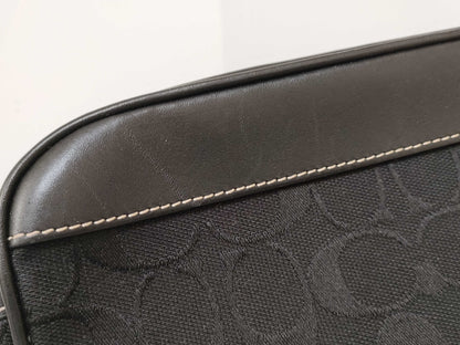 COACH Signature Coach Accessory Pouch 3-Piece Set Bag