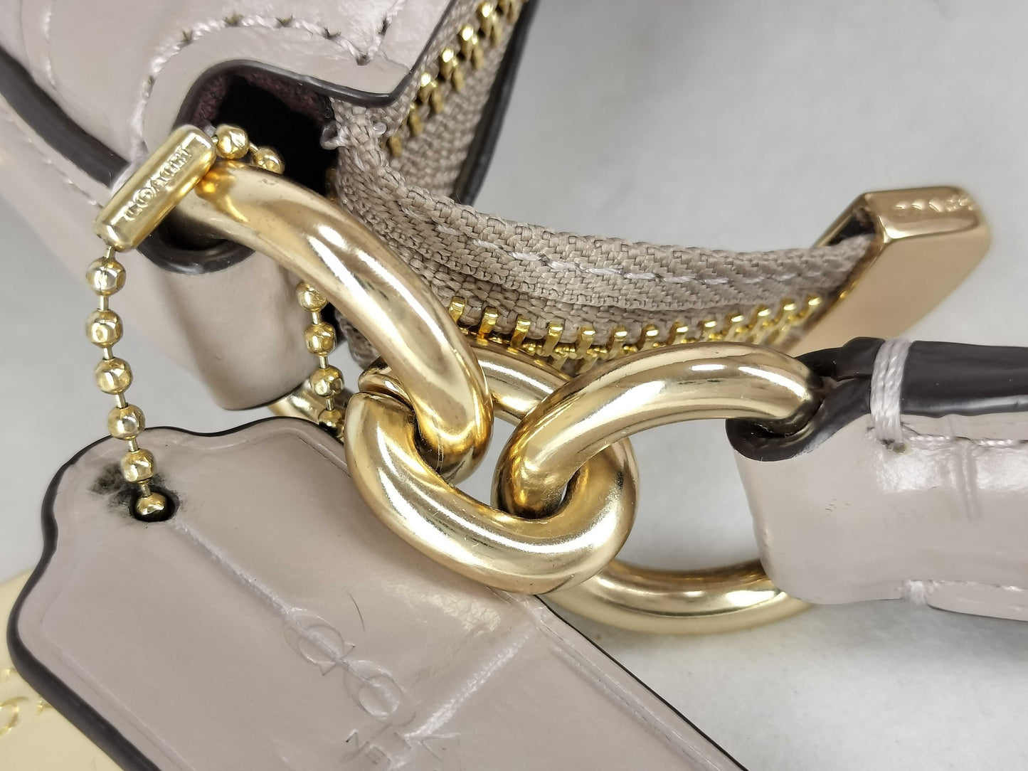 COACH Leather 2-Way Shoulder Bag F46283 Shoulder Bag